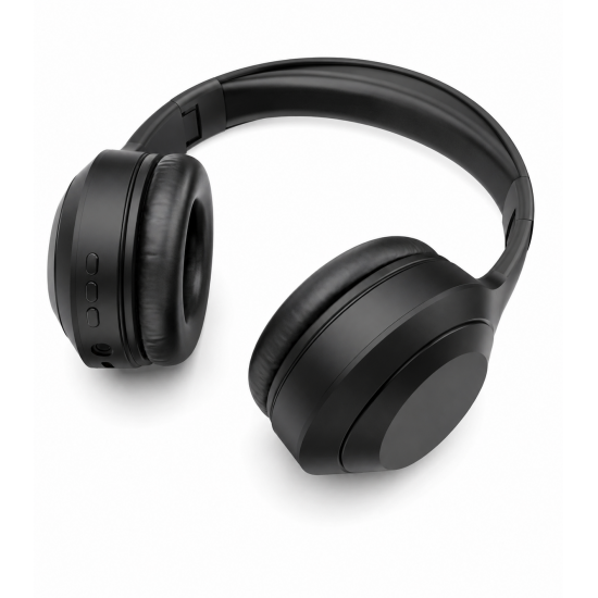 LELISU LS-273 Безжични слушалки – 20 часа работа, Bluetooth 6.0, USB Type-C, сгъваем дизайн - Черен