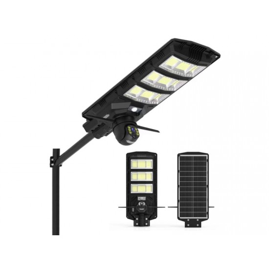 2в1 IP Солaрна Камера и лампа 450W HY ZSL22+SIM 4G 8MP ( APP:V380PRO )