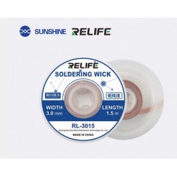 Фитил за отпояване RELIFE RL-1515 (1,5 м дълъг - 3 мм широк)