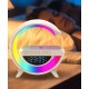 Bluetooth високоговорител BT-3401 (LED, AUX, USB, FM, microSD) вграден LED дисплей, безжично зареждане, будилник