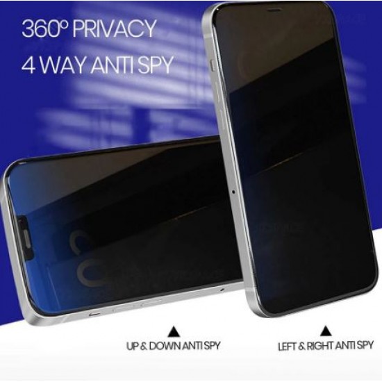 360° градусов Privacy Стъклен протектор iPhone 15 Pro Max / 15 Plus / 16 Plus