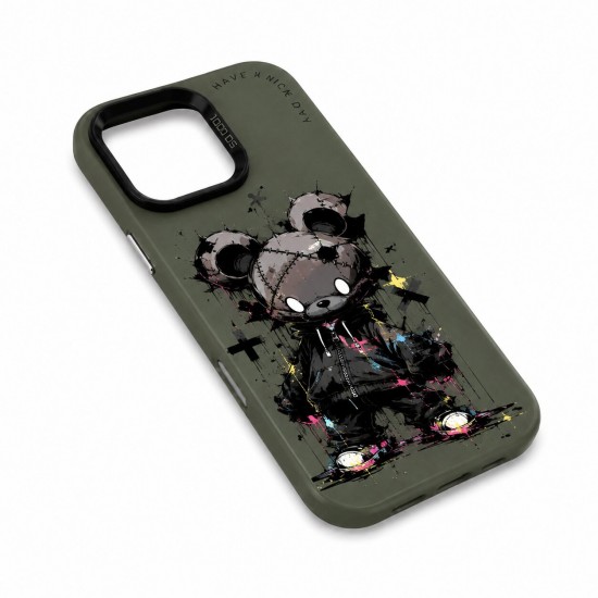 SOCOOL арт кейс TP42 за Samsung A17 - (9) Черно мече