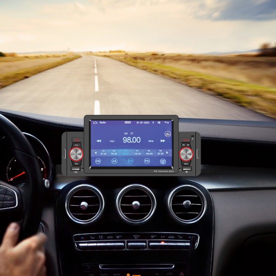4300 Автомобилен MP5 плейър PNI Clementine 9555 – 1DIN, 4.3” дисплей, Bluetooth, FM радио, CarPlay, RDS