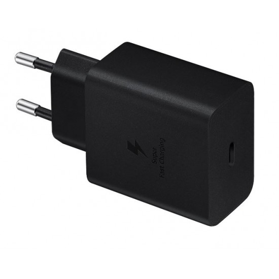 Оригинален адаптер Samsung Fast charger 45W - Черен /TA845XWEGWW-BULK