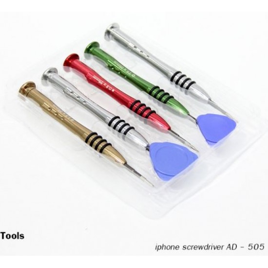Комплект отвертки 668 AD-505  за мобилен телефон (iPhone)