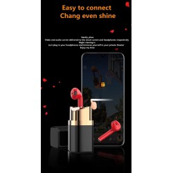 Безжични слушалки X99-TWS Bluetooth под формата на червило