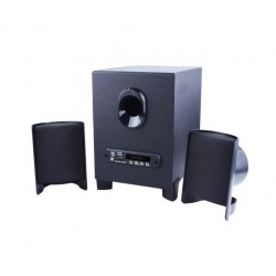 Тонколони Kisonli TM-6000U, 2.1, 11W, AUX, Bluetooth 5.0, USB, SD Card, черни, USB захранване, дистанционно