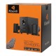 Тонколони Kisonli TM-6000U, 2.1, 11W, AUX, Bluetooth 5.0, USB, SD Card, черни, USB захранване, дистанционно