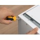 WENEED WD-6001 Комплект 2 Бр. Къси Отвертки – Права и Кръстата с Ергономична Дръжка