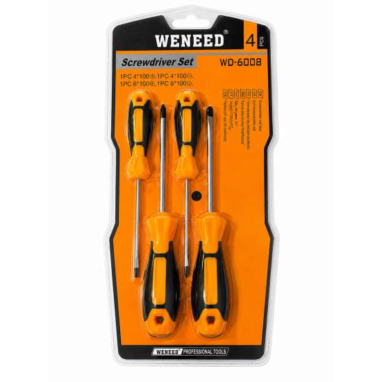 Комплект отвертки WENEED WD-6008 – 4 части