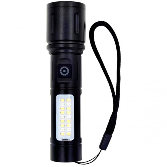 Фенер 603 LED диод + COB светлина 
