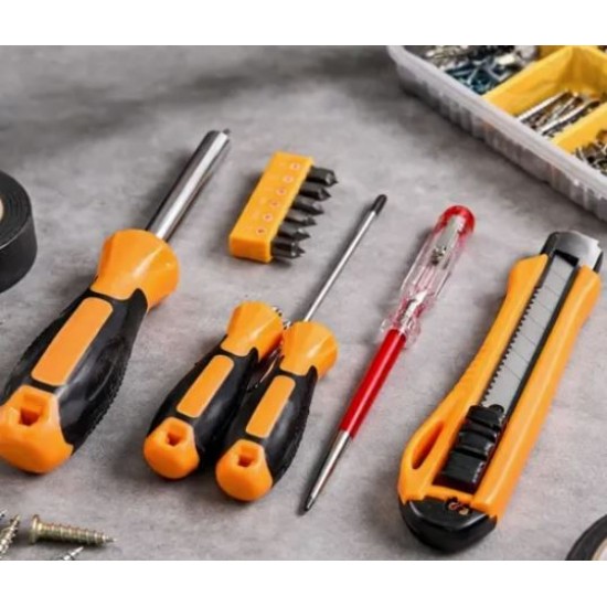 WENEED WD-6063 Комплект инструменти 5 в 1 с 6 сменяеми бита, тестер и макетен нож