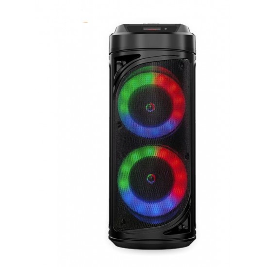 ZQS6212 Портативна Двойна Караоке 2x6.5'' 10Wx2 Sing-e тонколона+жичен микрофон 3000mAh