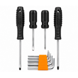 Комплект отвертки и шестограми JANXIANG JX-6602 9 в 1
