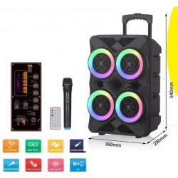 NDR-6666 безжична колона с 4 по 6.5-инчов 40W. говорител субуфер