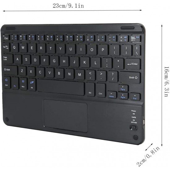Комплект Bluetooth безжична клавиатура с trackpad YL-03 - Бял
