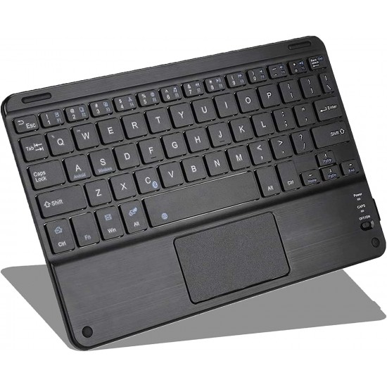 Комплект Bluetooth безжична клавиатура с trackpad YL-03 - Бял