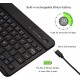 Bluetooth безжична клавиатура YL-02 - Бял