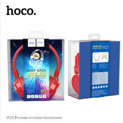 HOCO W25 Безжични PC слушалки с ANC технология - Червен