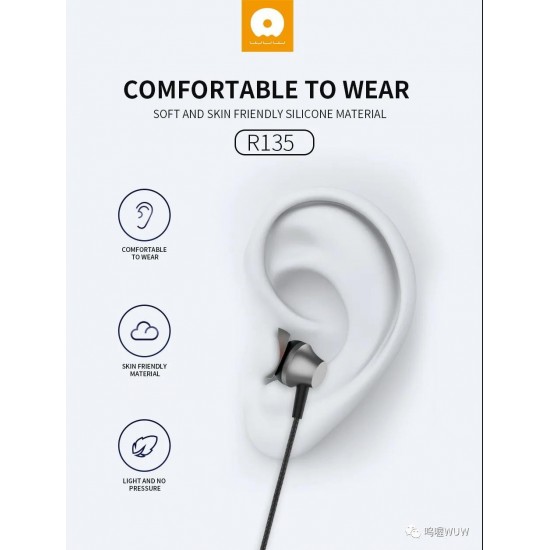 Слушалки  WUW R135 с 3.5mm. жак