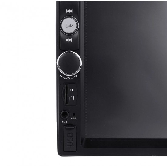 7010 7" Автомобилен мултимедиен плейър 7010B, IPS тъчскрийн, Bluetooth, FM, USB, AUX, MP5