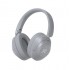 Безжични слушалки BT711 – мощен бас и сгъваем дизайн - Сив