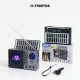 JIOC H-770BTDS Соларно Преносимо радио с Bluetooth колонка, FM радио, USB, TF карта и AUX
