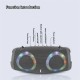 Преносим Bluetooth високоговорител ZQS-L27 50W BASS - Черен