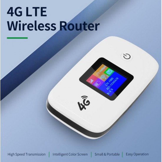 Преносим рутер R818-EU с батерия 44G LTE безжичен рутер Преносим Wifi рутер със слот за SIM SD карта 1,44-инчов TFT цветен екран