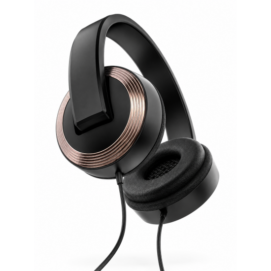LELISU LS-836 Стерео слушалки  с USB Type-C кабел, Extra Bass, Hi-Fi звук – Черен