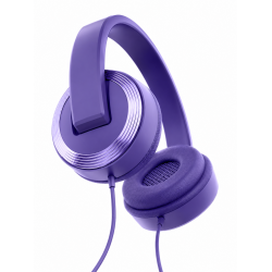 LELISU LS-836 Стерео слушалки  с USB Type-C кабел, Extra Bass, Hi-Fi звук – Лилав