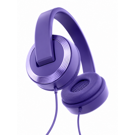LELISU LS-836 Стерео слушалки  с USB Type-C кабел, Extra Bass, Hi-Fi звук – Лилав