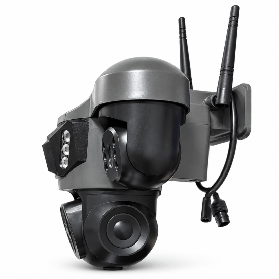 SMARTCAM Wi-Fi камера HY-Q83SY13A-WF 9MP с 4 обектива – V380 Pro