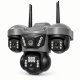 SMARTCAM Wi-Fi камера HY-Q83SY13A-WF 9MP с 4 обектива – V380 Pro