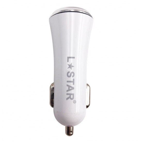 12V CC-3400 Type- C L✮Star Зарядно за кола 2.4А с двойно USB
