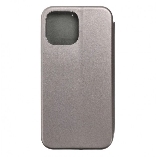 Калъф Тип Тефтер  L-99 iPhone 13 - Сив