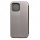 Калъф Тип Тефтер  L-99 iPhone 13 - Сив
