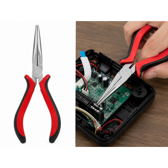 Дългоусти клещи ZHENG RUI – Professional Tools TL-107