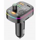 ALLISON A010 PD20W FM Трансмитер FAST 1PD*USB-C и 1 QC 3.1 с амбиентно осветление