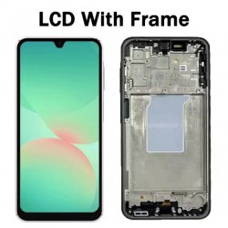 LCD Дисплей с тъчскрийн за Samsung SM-A266F A26 5G 2025 OLED+Рамка