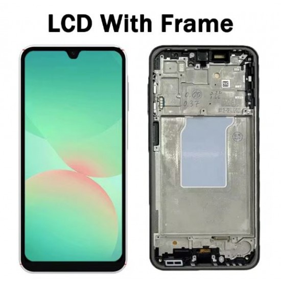 LCD Дисплей с тъчскрийн за Samsung SM-A266F A26 5G 2025 OLED+Рамка