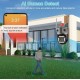 A3H 1080P 360 IP WIFI+LAN 2.4GHz Camera 3.0MP V380 3.6mm Двойна Външна охранителна камера
