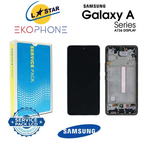 ОРИГИНАЛЕН LCD Дисплей за Samsung A73 5G 2022 SM-A736 + Рамка