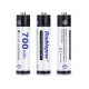 4БР. AAA никел металнхидрид 700mAh 1.2 V зареждаща се 