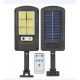 BK-120-6 COB LED слънчева светлина Външна SMD Водоустойчив PIR сензор за движение стенна лампа за пътека в градината ( без дистанционно )