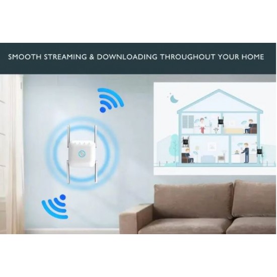 AC24 1200Mbps 2.4G безжичен Wifi усилвател на сигнала