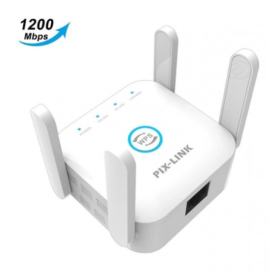 AC24 1200Mbps 2.4G безжичен Wifi усилвател на сигнала
