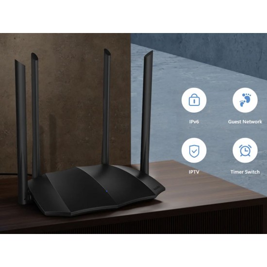 Tenda AC8 Dual-band Рутер AC1200, безжичен WiFi рутер, двулентов 5GHz/2.4GHzr