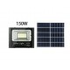 AK88 150W 6500K IP67 соларна прожекторна светлина, водоустойчив с сензор за движение+дистанционно управление