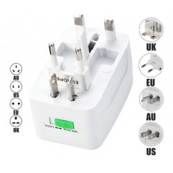 Универсален международен CE адаптер All In One – за над 150 държави